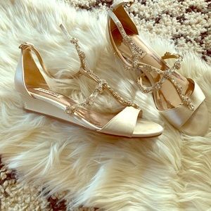 Badgley Mischka Terry Wedge Sandal